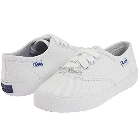 Keds Kids Original Champion CVO 童款白色帆布鞋