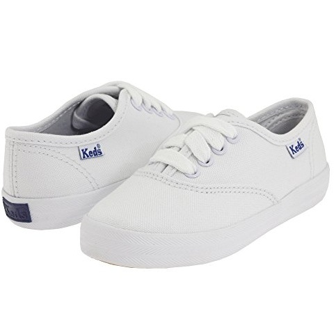 Keds Kids Original Champion CVO 童款白色帆布鞋