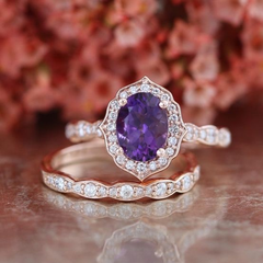 Jewelry.com 官网：精选 Amethyst 紫水晶生日石项链、戒指等首饰