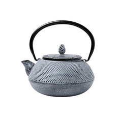 OIGEN 及源铸造 南部铁器系列茶壶0.6L 黑白色