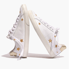 madewell x veja™ esplar low sneakers in embroidered stars 星星款小白鞋