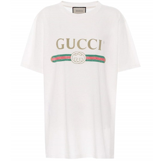 【补货明星同款】Gucci 古驰 印字棉T恤
