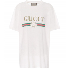 【补货明星同款】Gucci 古驰 印字棉T恤