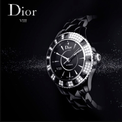 Christian Dior 克里斯汀•迪奥 Dior VIII 系列 CD1231E1C001 女士镶钻奢华时尚腕表