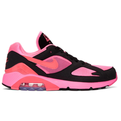 Comme des Garçons Homme Plus Black & Pink Nike Edition Air Max 180 Sneakers 男款运动鞋
