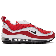 Nike White & Red Air Max 98 Sneakers 女款运动鞋