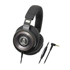史低价！【美亚自营】Audio-Technica 铁三角 ATH-WS1100iS 头戴重低音耳机 带线控