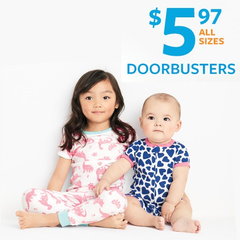 【Doorbusters】Carter's 卡特美国官网：精选限量版儿童睡衣