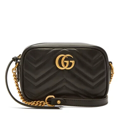Gucci GG Marmont mini quilted-leather cross-body bag 迷你款小包 四色可选