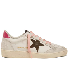 GOLDEN GOOSE DELUXE BRAND Dual Star low-top leather trainers 女款小脏鞋
