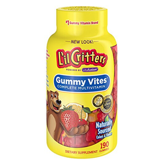小降！【美亚自营】L'il Critters Gummy Vites 维生素小熊软糖 190粒