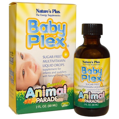 Nature's Plus 生命之源 Baby Plex 婴幼儿无糖复合维生素液体滴剂 天然橙子味 60ml