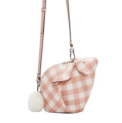 Loewe Pink Bunny Shoulder Bag 超萌兔子包