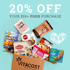 Vitacost：全场有机食品、婴儿辅食等