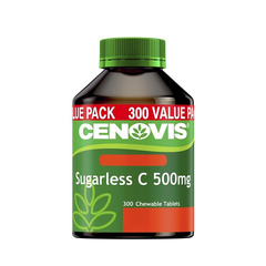 【立减5澳+免邮】Cenovis 无糖维生素C 500mg 300片