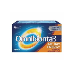【2件免邮】Omnibionta 3 新公式全天能量补充片 90片