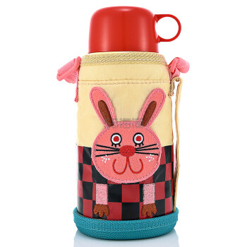 【买三免一+再减50元】Tiger 虎牌儿童保温杯 兔子款 MBJ-A06C 600ml*2件+1元防滑杯垫 
