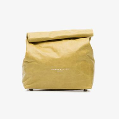 Simon Miller Yellow Lunchbox 20 Leather Clutch 山羊皮材质手拿包