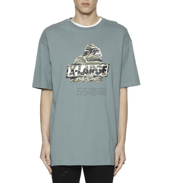 【新品9.5折】美国潮牌 X LARGE Logo 印花短袖 T 恤