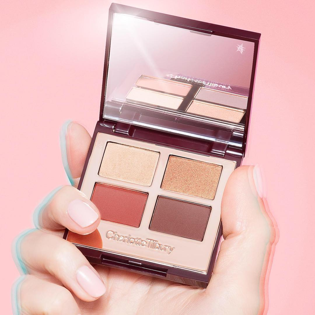 内附试色~Charlotte Tilbury CT 四色眼影盘 暖橘色系 新色号Transformeyes