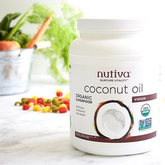 【超级优惠】佛系健康生活！Nutiva 有机初榨椰子油 1.6L