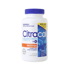【第2件半价+立减$2】Citracal 拜耳 柠檬酸钙+维生素D3 200粒