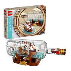 史低价！【美亚自营】LEGO 乐高 IDEAS系列 21313 瓶中船