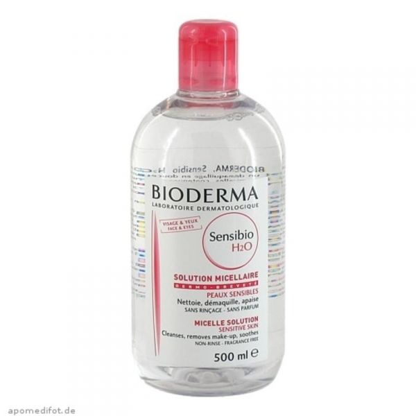 【立减8欧+免邮中国】敏感肌必备！Bioderma 贝德玛 舒妍多效洁肤液 500ml 