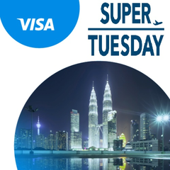 超级星期二！携程国际：机票折扣 Visa 卡预定