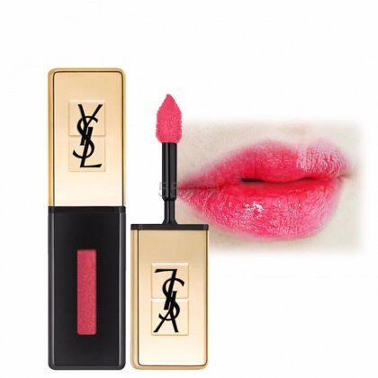 YSL 圣罗兰 镜光唇釉 12号斩男色
