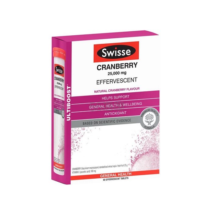 【好价+满减10澳】Swisse 蔓越莓泡腾片 60片 