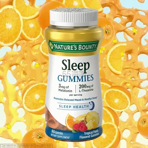 Nature's Bounty 自然之宝 睡眠软糖 热带水果口味 60粒