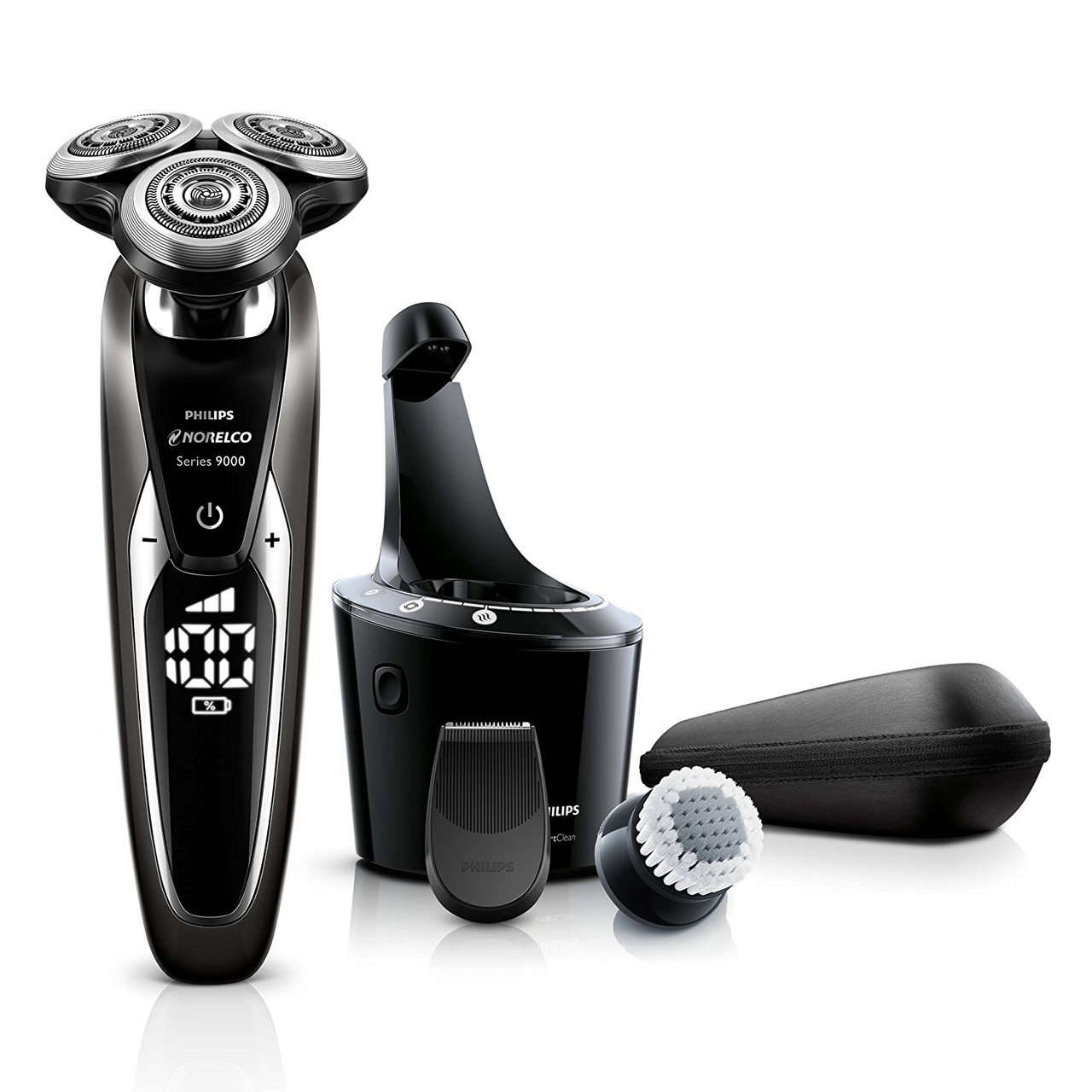 【美亚直邮】Philips 飞利浦 Norelco 9700 男士电动剃须刀 附送底座、清洁刷