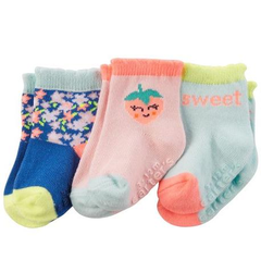 Carter's 3-Pack Crew Socks 三双装女童袜