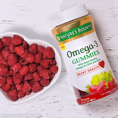 【4件0税免邮】Nature's Bounty 自然之宝 Omega-3 软糖 混合水果口味 70粒