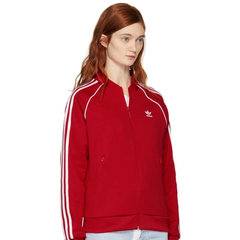 adidas Originals Red SST Track Jacket 女款红色外套