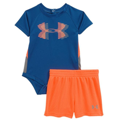 UNDER ARMOUR Sportster Bodysuit & Shorts Set 男小童款运动套装