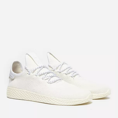 Adidas Originals x Pharrell 合作款 Tennis HU 白色男士运动鞋