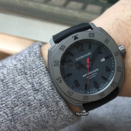 JeanRichard 尚维沙 Aeroscope 系列 60660-21G251-FK6A 男士自动机械腕表