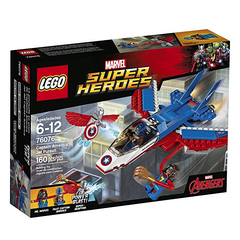 【美亚自营】LEGO 乐高 超级英雄系列 美国队长追捕喷气式飞机 76076