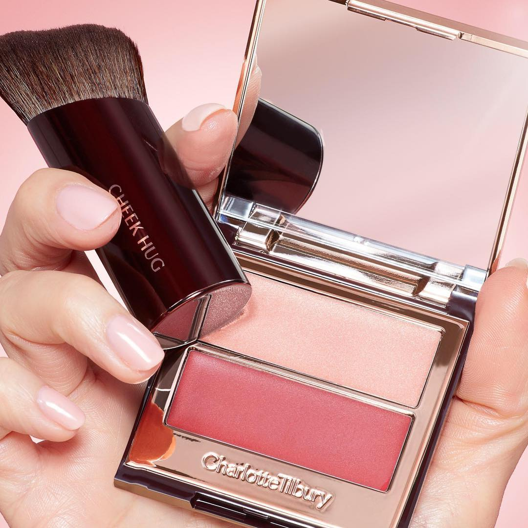 【新品】Charlotte Tilbury CT 限量粉嫩双色腮红膏 色号Pretty Fresh