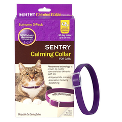 【美亚自营】Sentry 森特瑞 猫用信息素/费洛蒙安定项圈 3个装