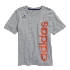 ADIDAS Supreme Speed Linear Graphic T-Shirt 童款灰色T恤衫