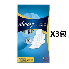 【美亚自营】Always Infinity *型护翼液体卫生巾 36片*3包