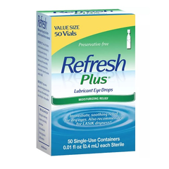 Refresh Plus 润眼液 适用于隐形眼镜/激光手术等眼睛干涩 50支独立包装