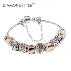 【包邮装】Diamond Style 珍宝赭色手链