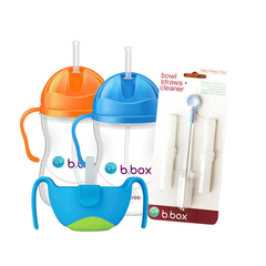 【4件免邮装】B.box 婴幼儿重力球吸管杯套装 6个月+