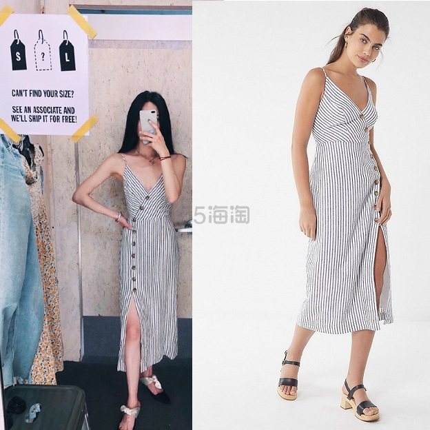 *UO Amber Button-Down Linen Midi Dress ,-55 *UO Amber Button-Down Linen Midi Dress ,-55