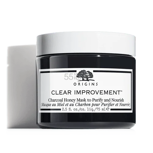 送泥娃娃面膜！Origins 悦木之源 活性炭蜂蜜清洁面膜 75ml