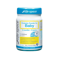 【免首重】Life Space Baby 婴儿益生菌粉 60g 6个月-3岁